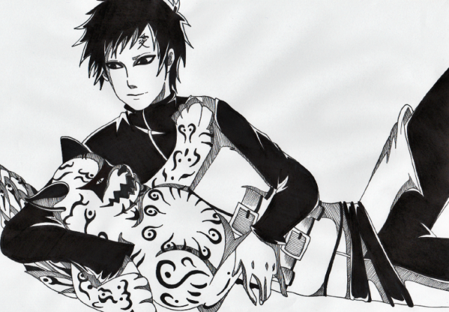 Gaara a Shukaku